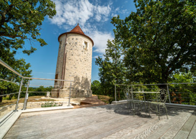 Location Bergerac - Le moulin de Lili - Terrasse